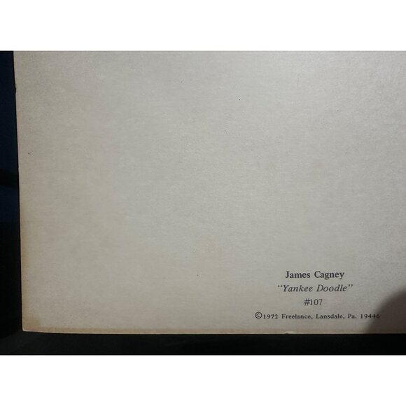 Vintage James Cagney 1942 Yankee Doodle Dandy Card Stock Movie Still - Picture 10 of 10